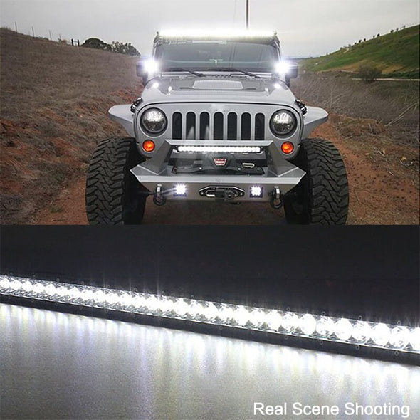Jeep Wrangler JK 2007-2017 250W LED Light Bar