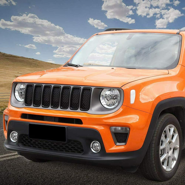 Front Grill Inserts for Jeep Renegade 2019 - 2020
