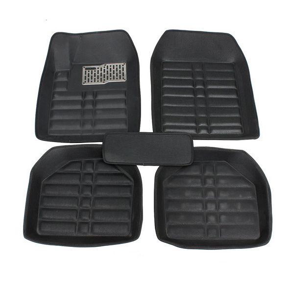 All Weather 5Pcs Universal Floor Mats for Jeep Wrangler TJ 1997-2006