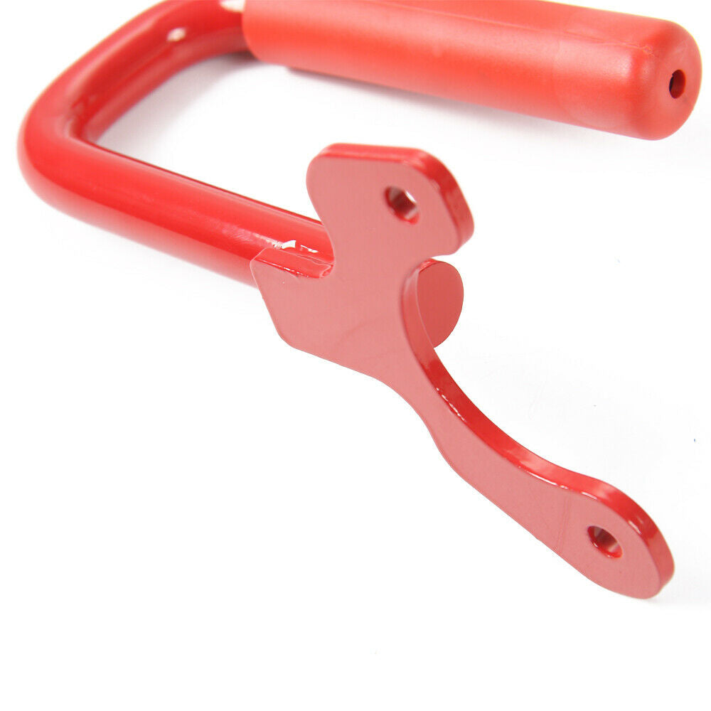 Vehicleautopartszone Handles 2-Piece Black Steel Front Grab Handles For 1997-2006 Jeep Wrangler TJ Jeep Wrangler Door Handle Inserts - Foto 6