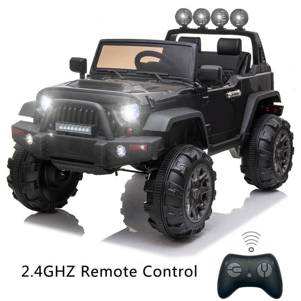 Electric Jeep for Kids Black