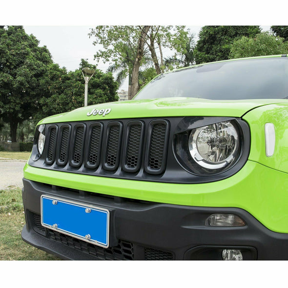 Front Grille Inserts for Jeep Renegade 2015 -2018